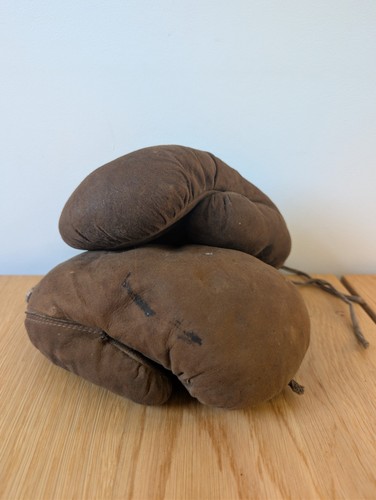 Vintage boxing gloves one - vintage,