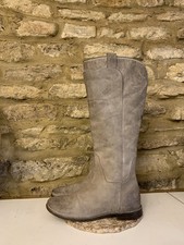 Frye Paige Tall Stone Brown