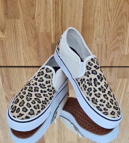 Vans leopard print slip - vans,