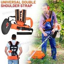 Adjustable Double Shoulder Strap Harness For STIHL Brush Cutter Trimmer Strimmer