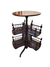 Antique Victorian Walnut Dumb