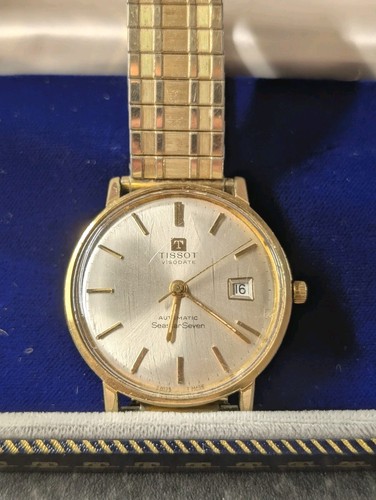 Vintage 1967 tissot visodate - vintage,