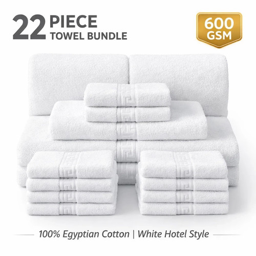 22pc set white - set,
