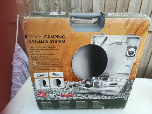 Portable satellite system with - portable,