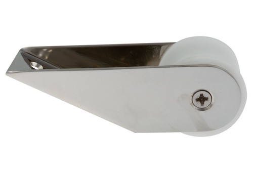 Bow roller stainless steel 155 - stainless,