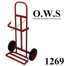 Gas Portable Welding Trolley 1269 Twin Bottle Welder 2 Bottle Cylinder Holder