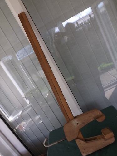 Vintage large wooden - wooden, plane