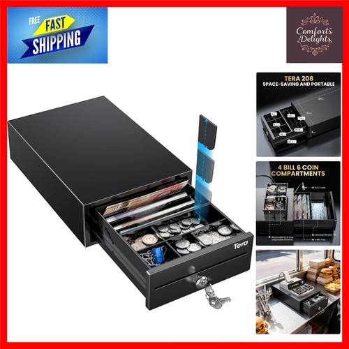 Compact mini cash drawer - drawer, 4