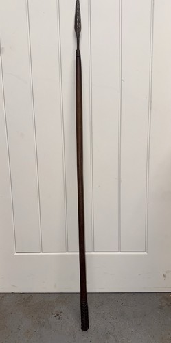 Antique african maasai spear - african,