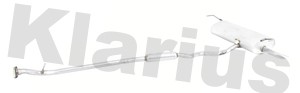 Klarius dn659m rear exhaust - dn659m,
