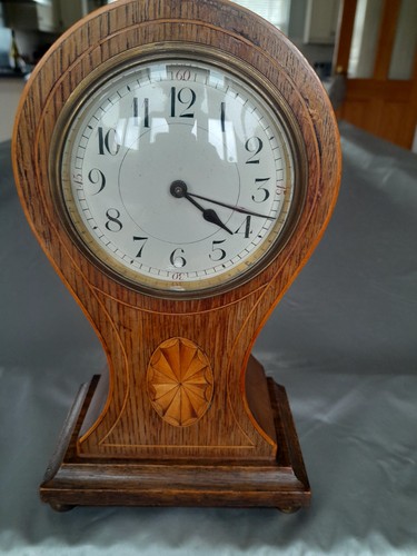 French balloon mantel clock.