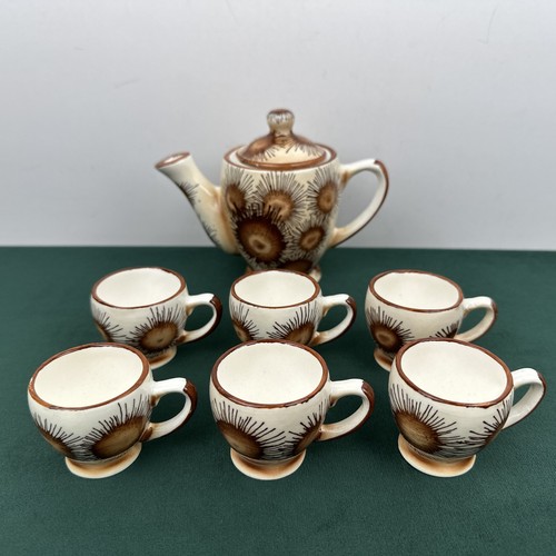 Vintage mini tea set - vintage, teapot