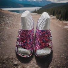 Womens Alegria Leather