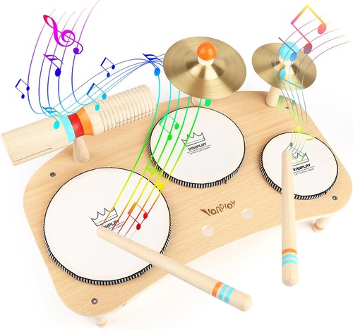 Vanplay wooden toys kids drum - toys,