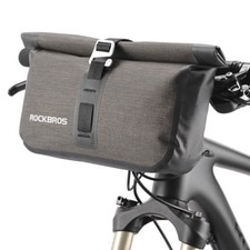 ROCKBROS Bicycle Front Handlebar Bag Pannier Bag Mountain Bike Bag Waterproof 5L