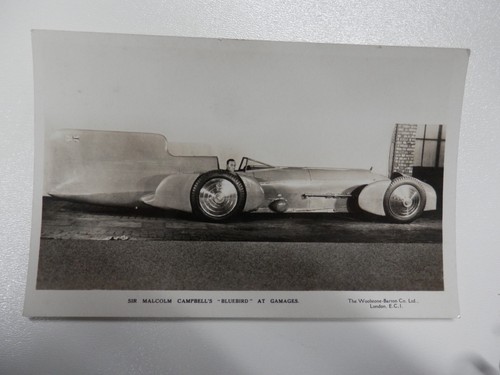 Postcard land speed record - postcard.,