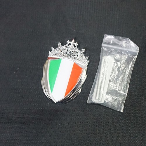 Chrome silver italy flag - chrome,
