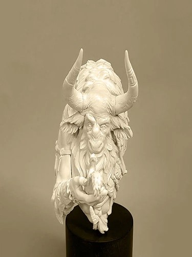 Resin figure ancient - figure, 1/10