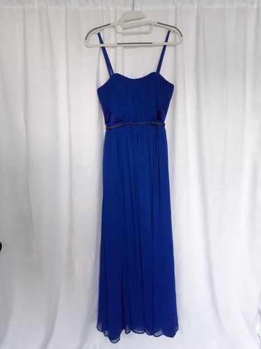 Coast cobalt blue chiffon - blue, chiffon/silk
