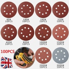 100pcs 125mm sanding discs - 100pcs,