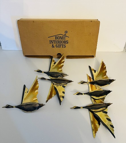 Vintage mcm flying - mcm, ducks
