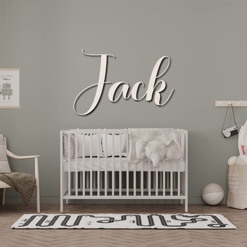 Personalised wooden name - name, large