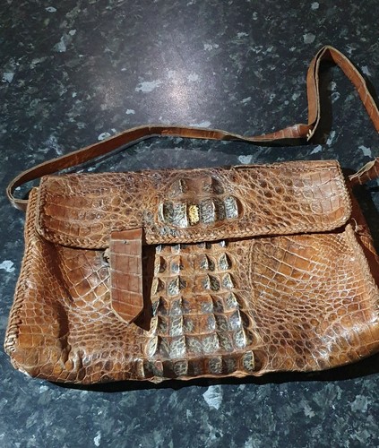 Vintage genuine crocodile - genuine,