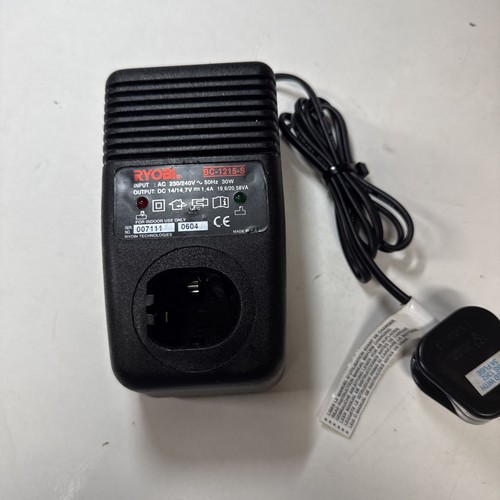 Ryobi 12v battery charger - 12v,
