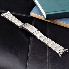 Steel bracelet 20 mm brushed