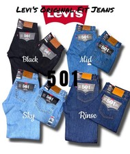 Levi’s 501® Men’s Original Regular Straight Fit Denim Jeans  New With Tags,