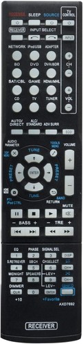 Axd7692 replaced remote - axd7692,