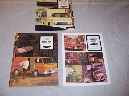 1967 chevy truck - chevy, brochures