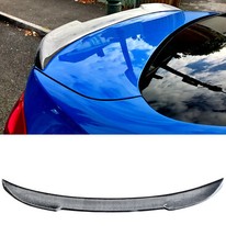 BMW 3 SERIES E92 REAR BOOT LIP SPOILER V STYLE WING REAL CARBON FIBRE 2005-2013