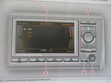 (2010) AUDI SAT NAV NAVIGATION SYSTEM plus (RNS-E) HANDBOOK A3 A4 S3 S4 TT