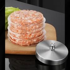 Hamburger Meat Press 304 Stainless Steel 7cm/9.5cm/12cm Adjustable Thick