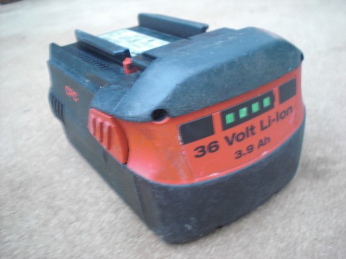 Hilti battery 36v ah - hilti,