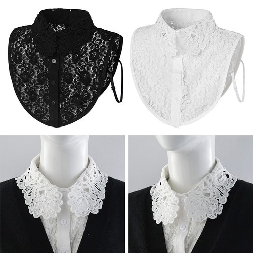 Lace false collar - lace,