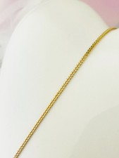 Gold Bracelet Spiga Chain