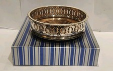 Vintage Cut Work Silver Plate