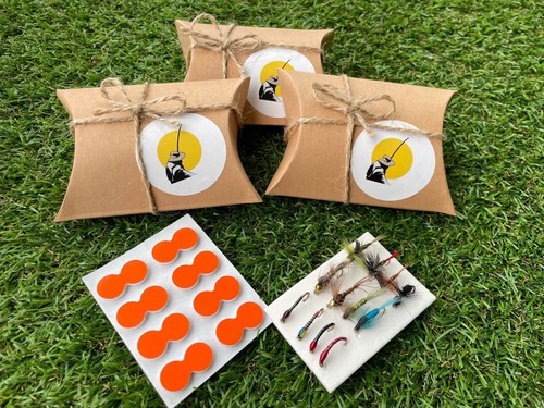 Mini gift box - 8,, flies