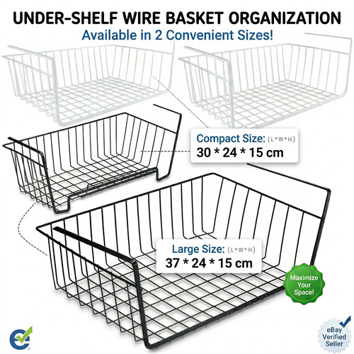 Under shelf storage - under,