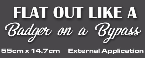 Tractor window decal - decal, sticker