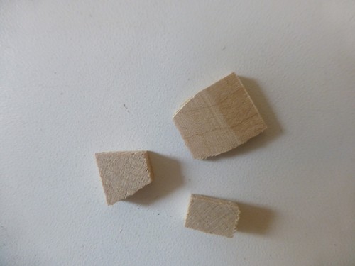 Cello bow tip frog - cello, wedges