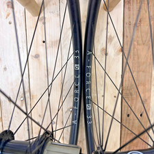 A-Force AL33 Aero Road / Racing Bike Wheels.  Handbuilt by RyanBuildsWheels