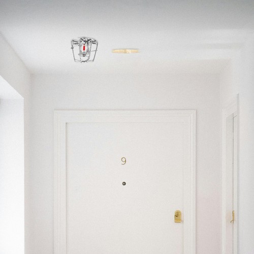 Fire sprinkler cover - fire,