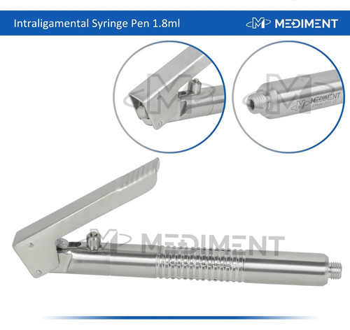 Intraligamental syringe - intraligamental,