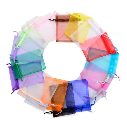 100 mix organza gift - mix, bags