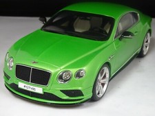 GT Spirit 1/18 Scale Resin - GT077 Bentley Continental GT V8S Metallic green