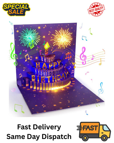 Pop musical birthday - 3d,