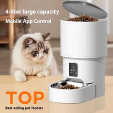 4L Automatic Pet Feeder Mobile Phone Remote Control Feeder Smart Auto Pet Food